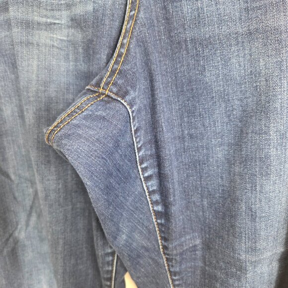 Lane Bryant Dark Wash Boot Cut Jeans - Picture 4 of 12